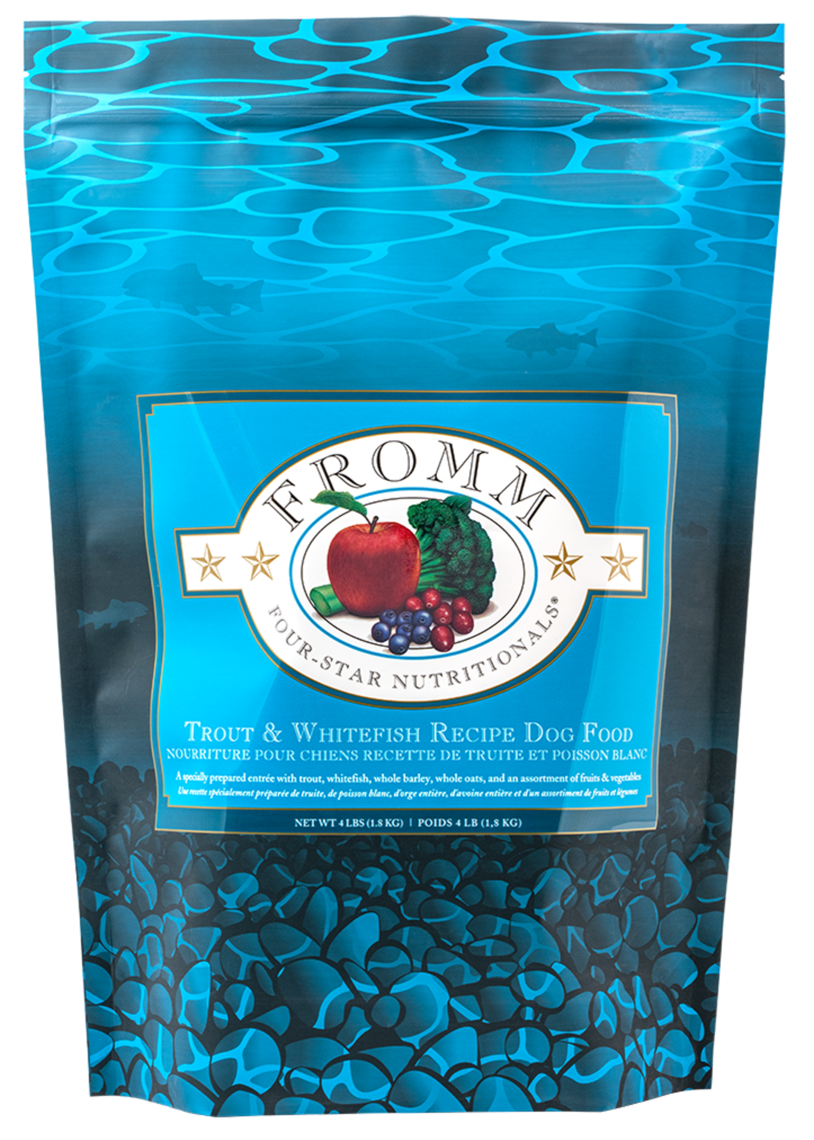 Fromm Fromm Four-Star Dry Dog Food - Trout & Whitefish - 4 lb