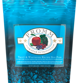 Fromm FROMM FOUR-STAR DOG TROUT & WHITEFISH 4 lbs