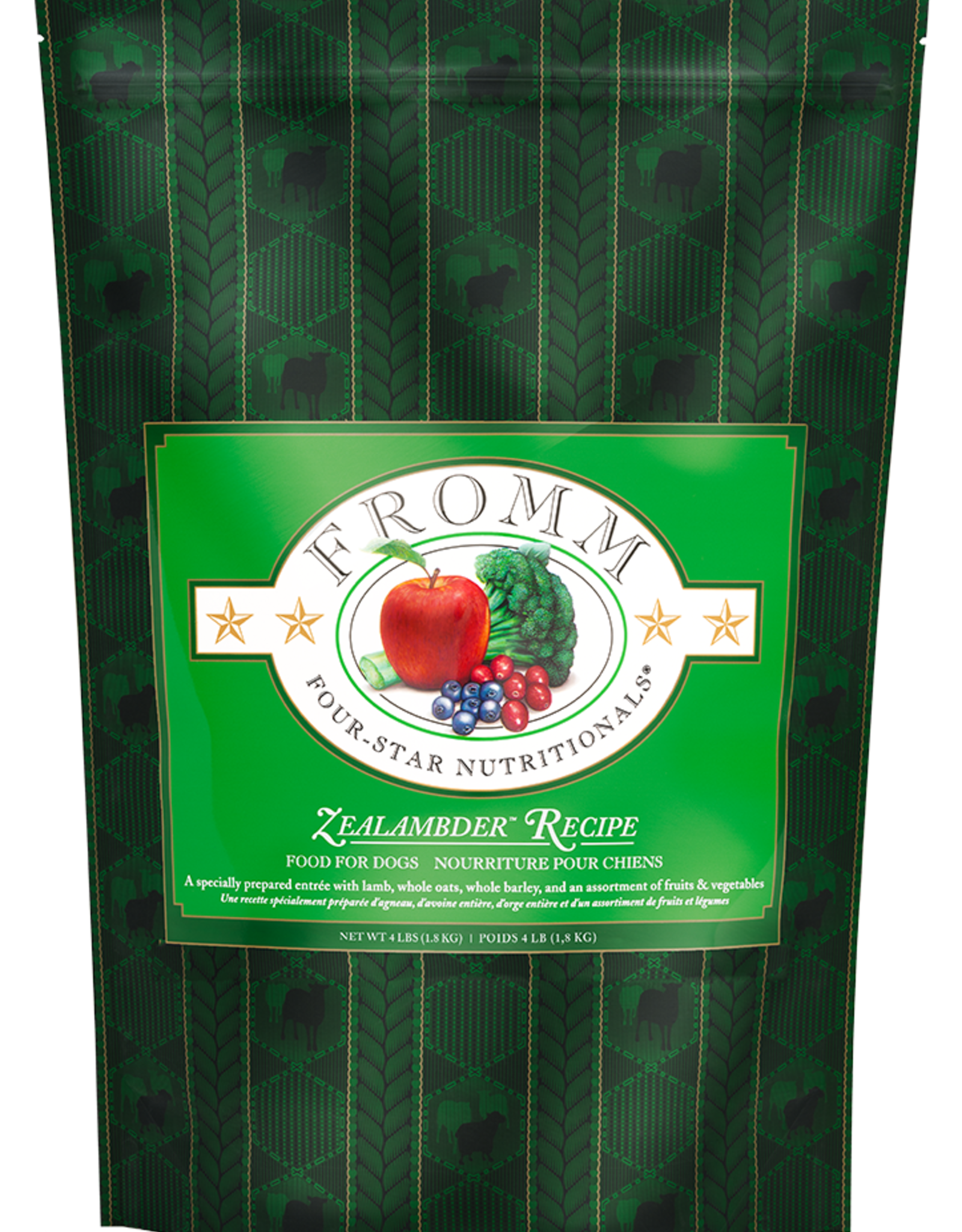 Fromm FROMM FOUR-STAR DOG ZEALAMBDER 5LBS