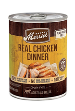Merrick MERRICK GRAIN FREE DOG REAL CHICKEN CAN 13.2OZ CASE OF 12