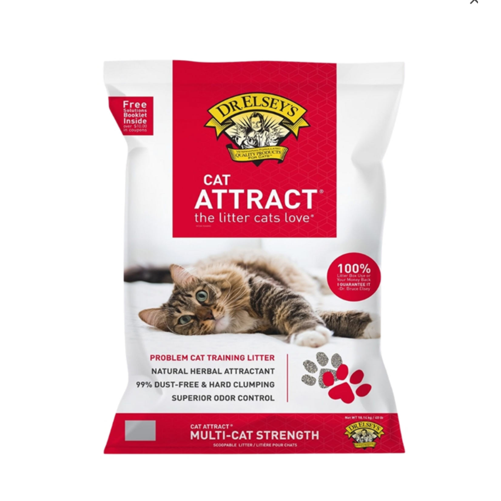 Dr. Elsey's Dr. Elsey's Cat Attract Clumping Clay Cat Litter - 40 lb. Bag