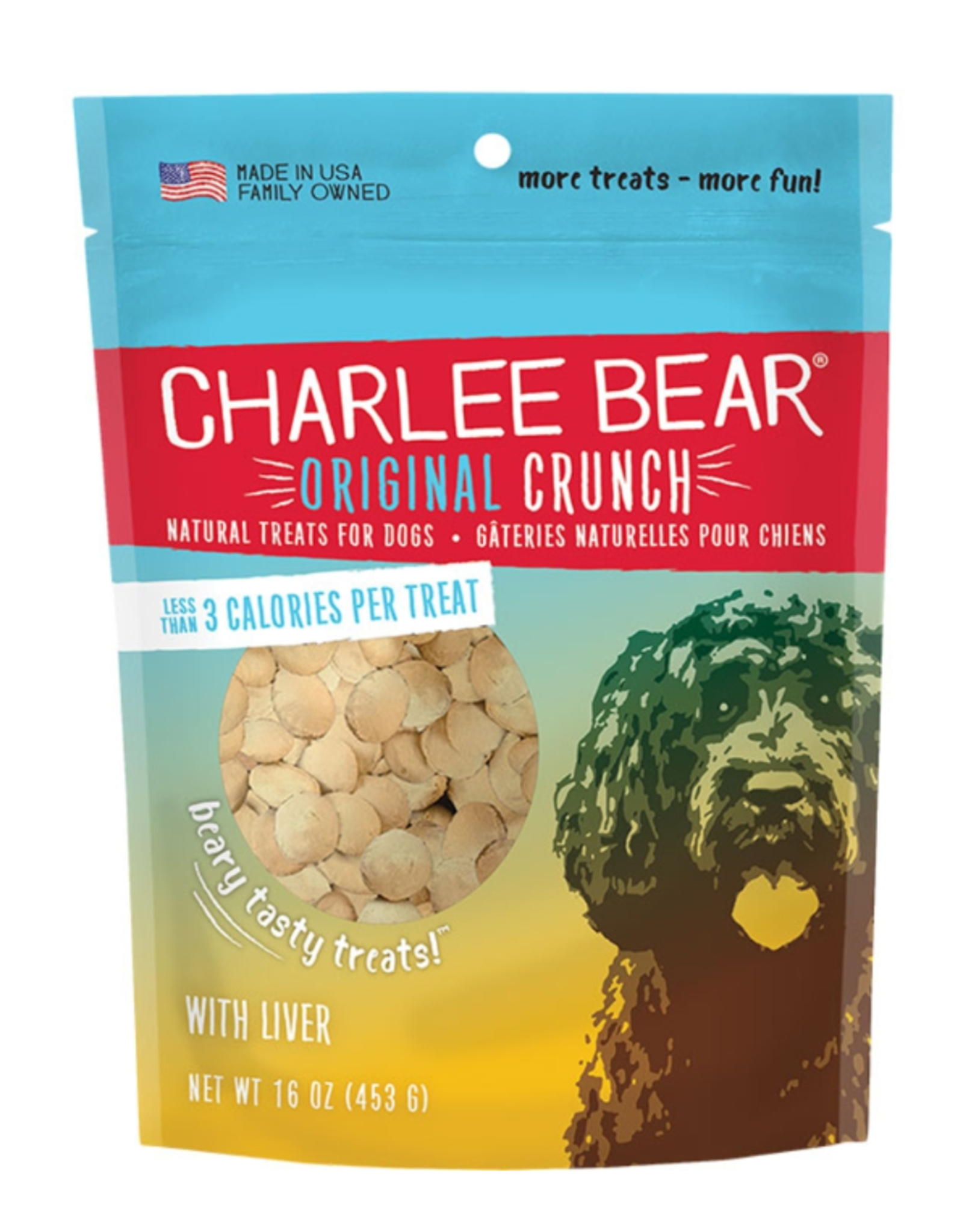 CHARLEE BEAR CHARLEE BEAR TREATS ORIGINAL LIVER 6OZ
