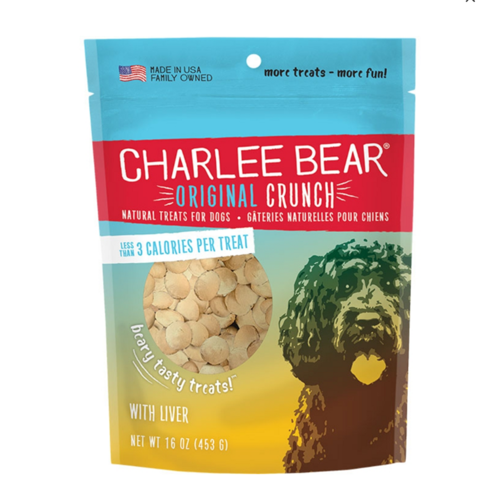 Charlee Bear Charlee Bear Original Liver Dog Treats - 6 oz.