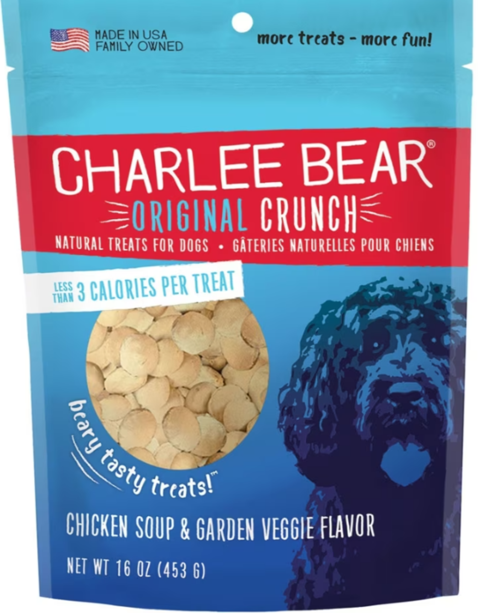 Charlee Bear Charlee Bear Original Chicken Soup & Garden Veggie Dog Treats - 16 oz.