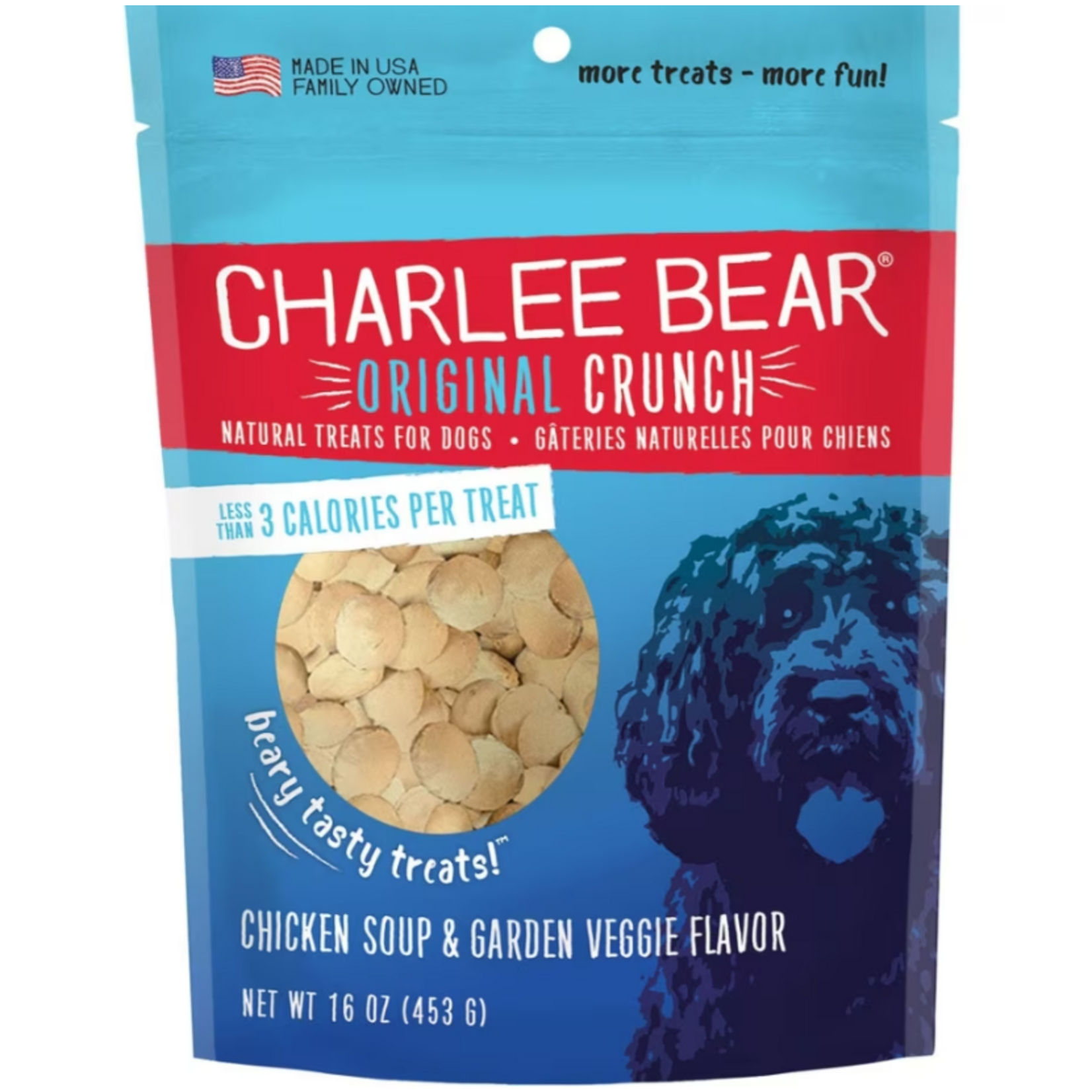 Charlee Bear Charlee Bear Original Chicken Soup & Garden Veggie Dog Treats - 16 oz.