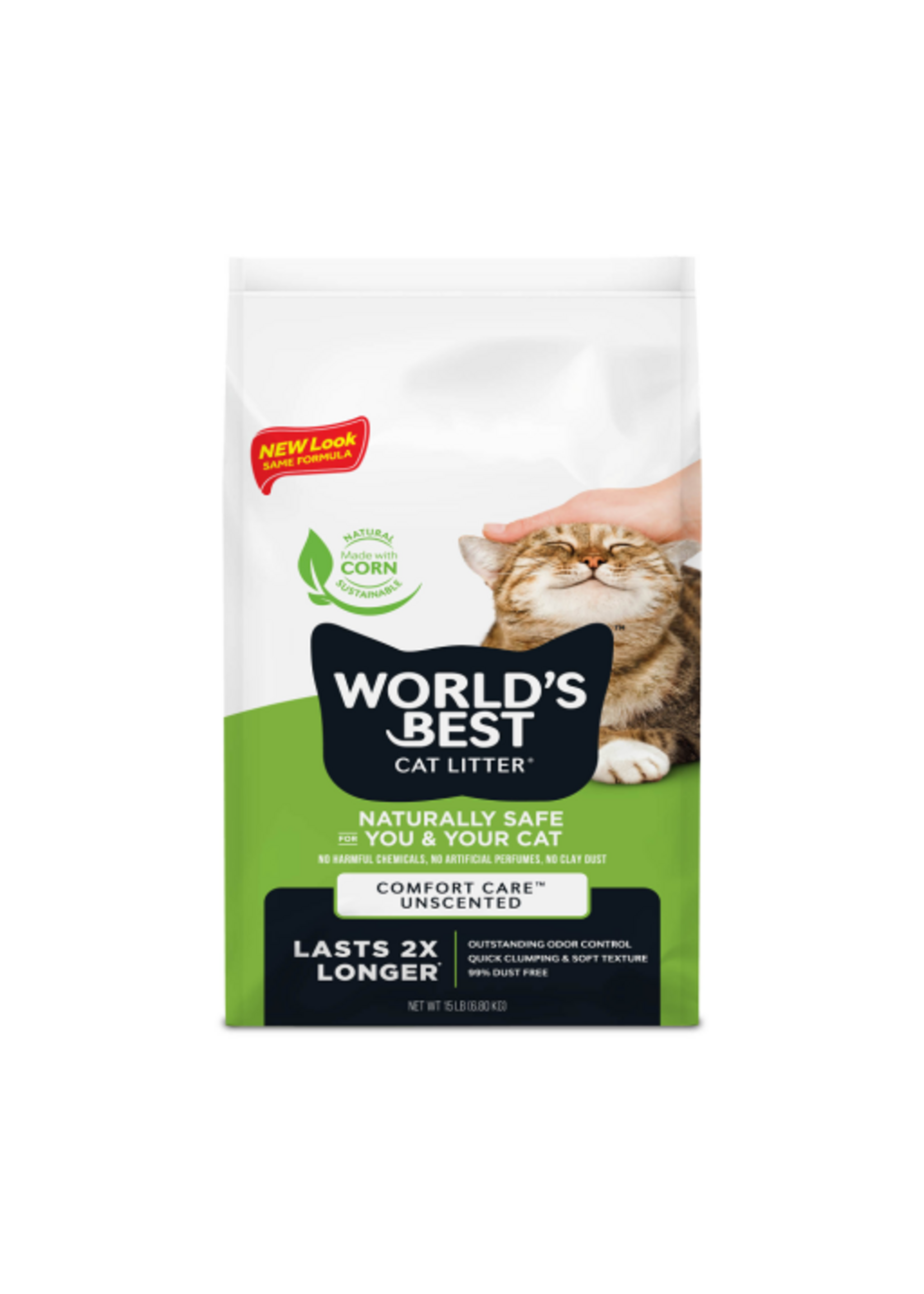 World's Best Cat Litter World's Best Cat Litter Original Comfort Care Unscented - 15 lbs