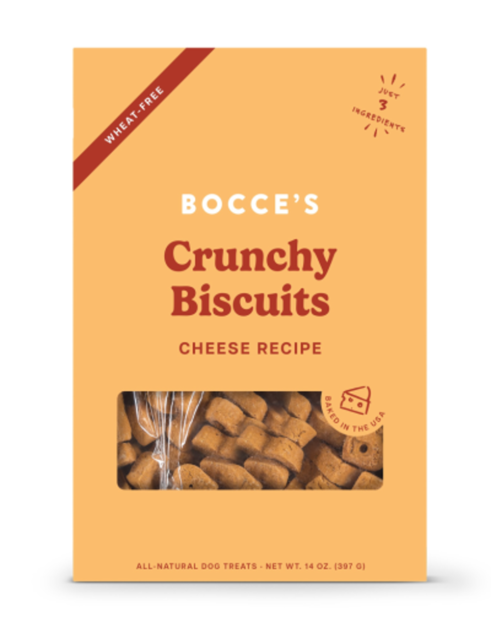 Bocce's Bakery Bocce's Bakery Dog Biscuits JUST CHEESE 14 OZ