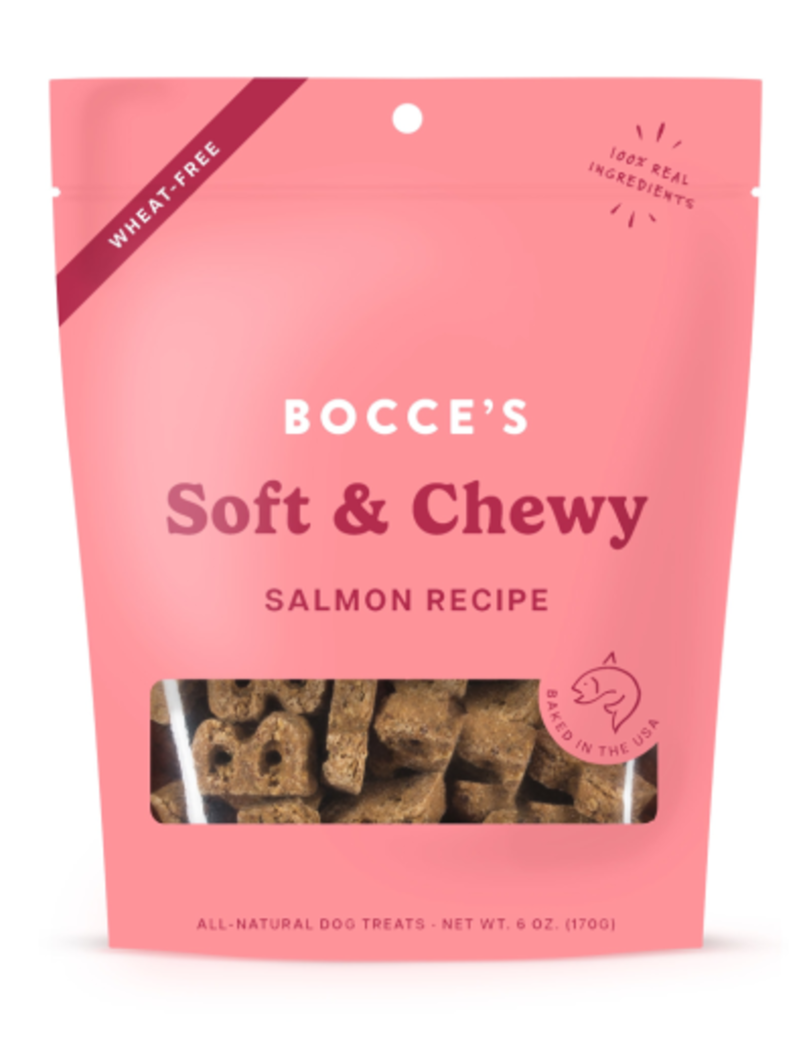 Bocce's Bakery Bocce's Bakery Dog Soft & Chewy SALMON 6 oz