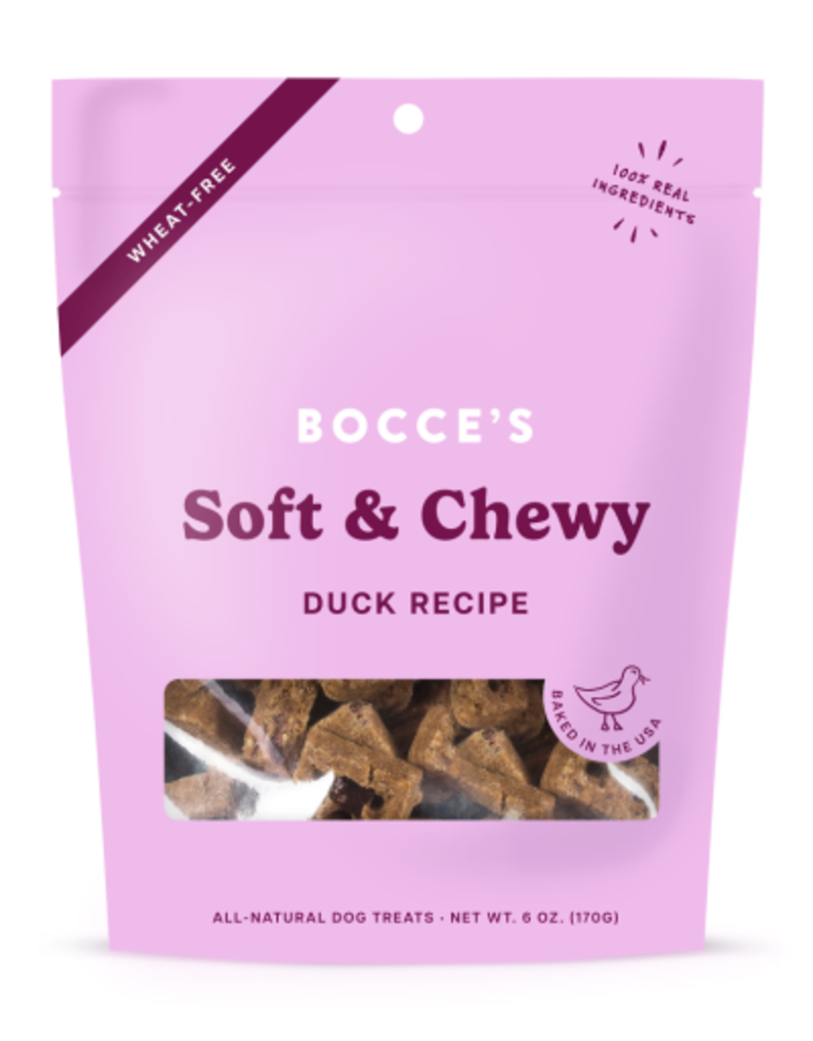Bocce's Bakery Bocce's Bakery Dog Soft & Chewy DUCK 6 OZ