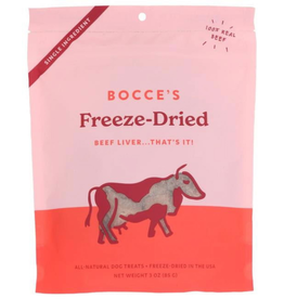 Bocce's Bakery Bocce's Bakery Dog Freeze Dried BEEF LIVER TREATS 3 OZ