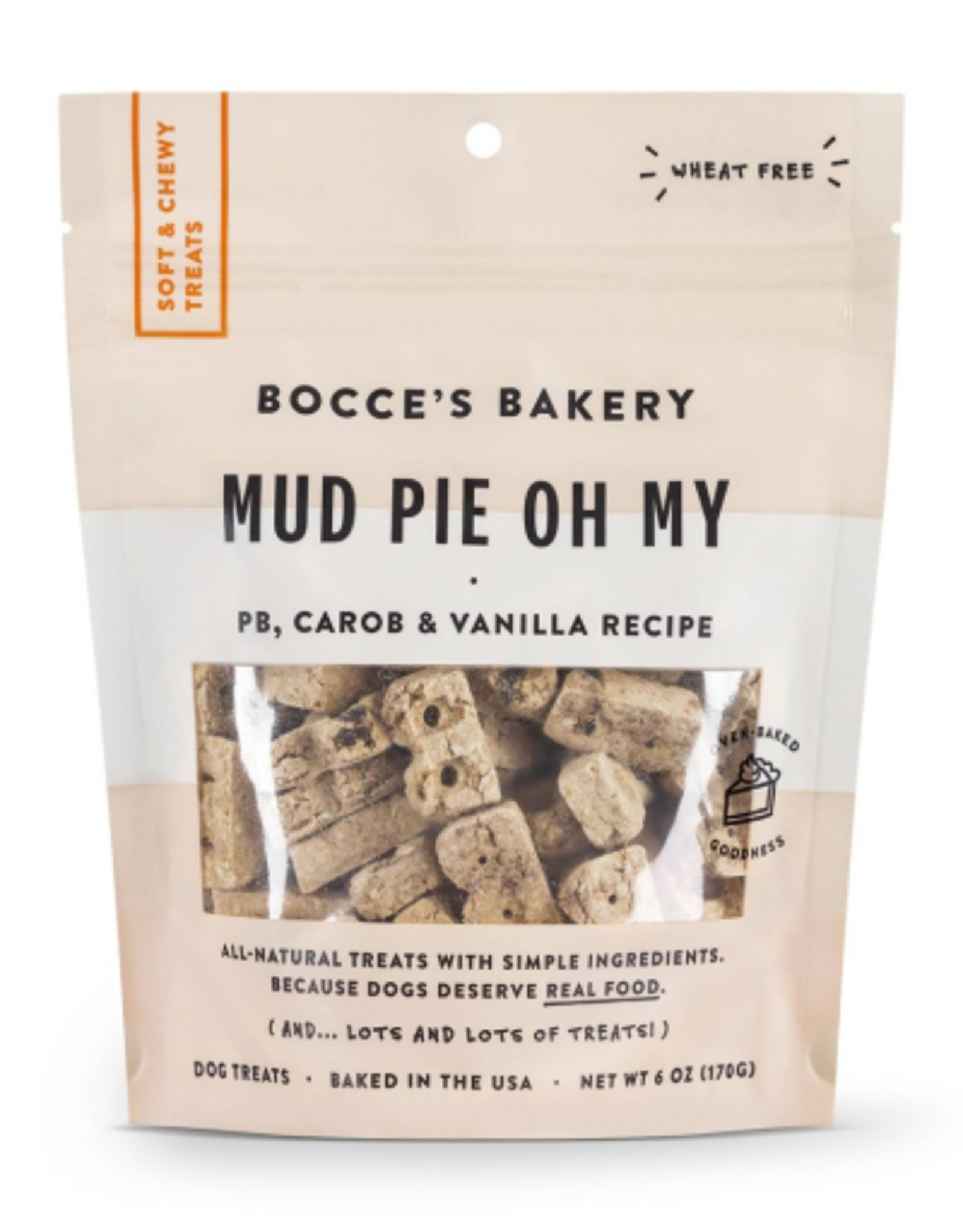 Bocce's Bakery Bocce's Bakery Dog Soft & Chewy MUDPIE OH MY 6 OZ