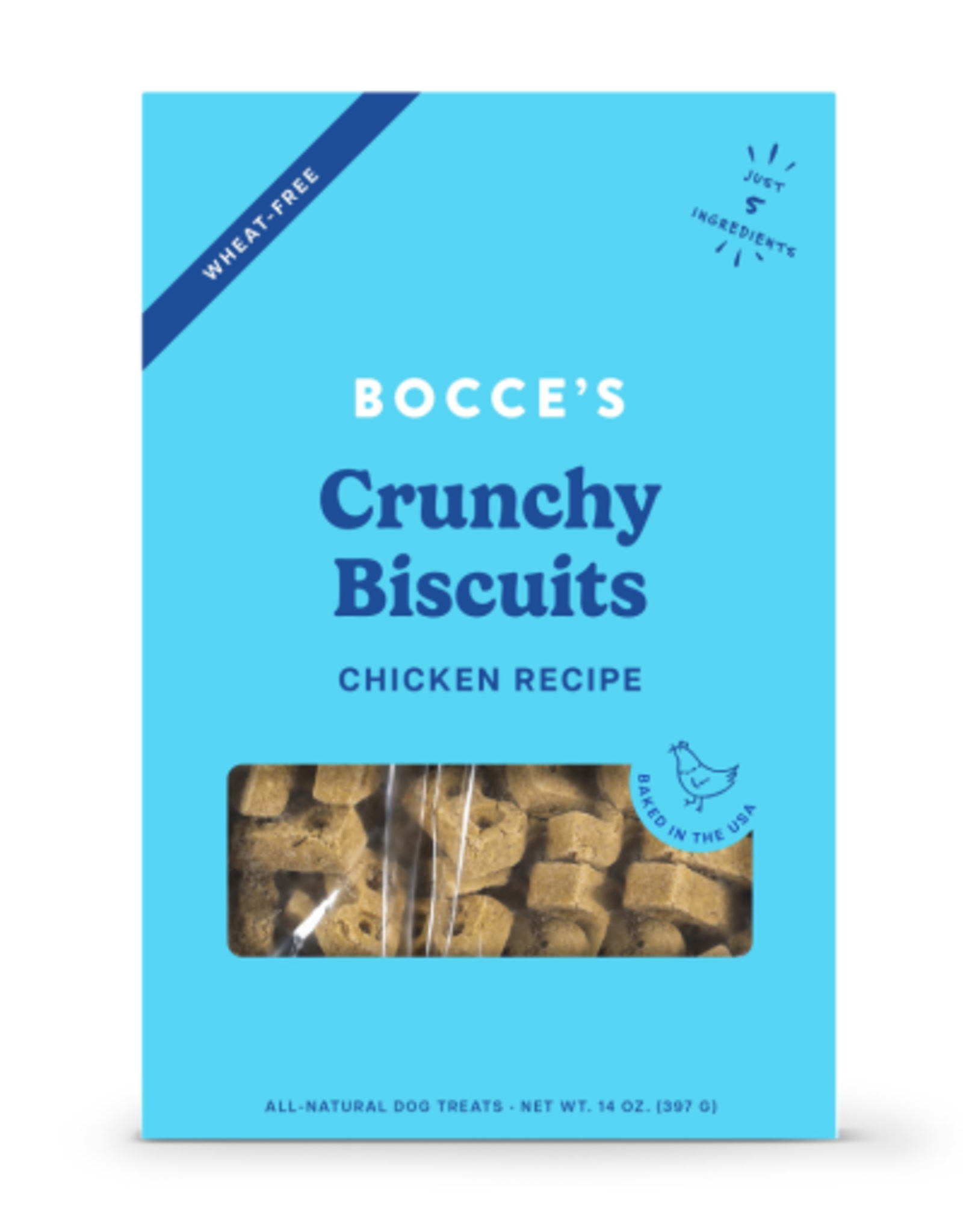 Bocce's Bakery Bocce's Bakery Dog Biscuits JUST CHICKEN & PUMPKIN 14 OZ