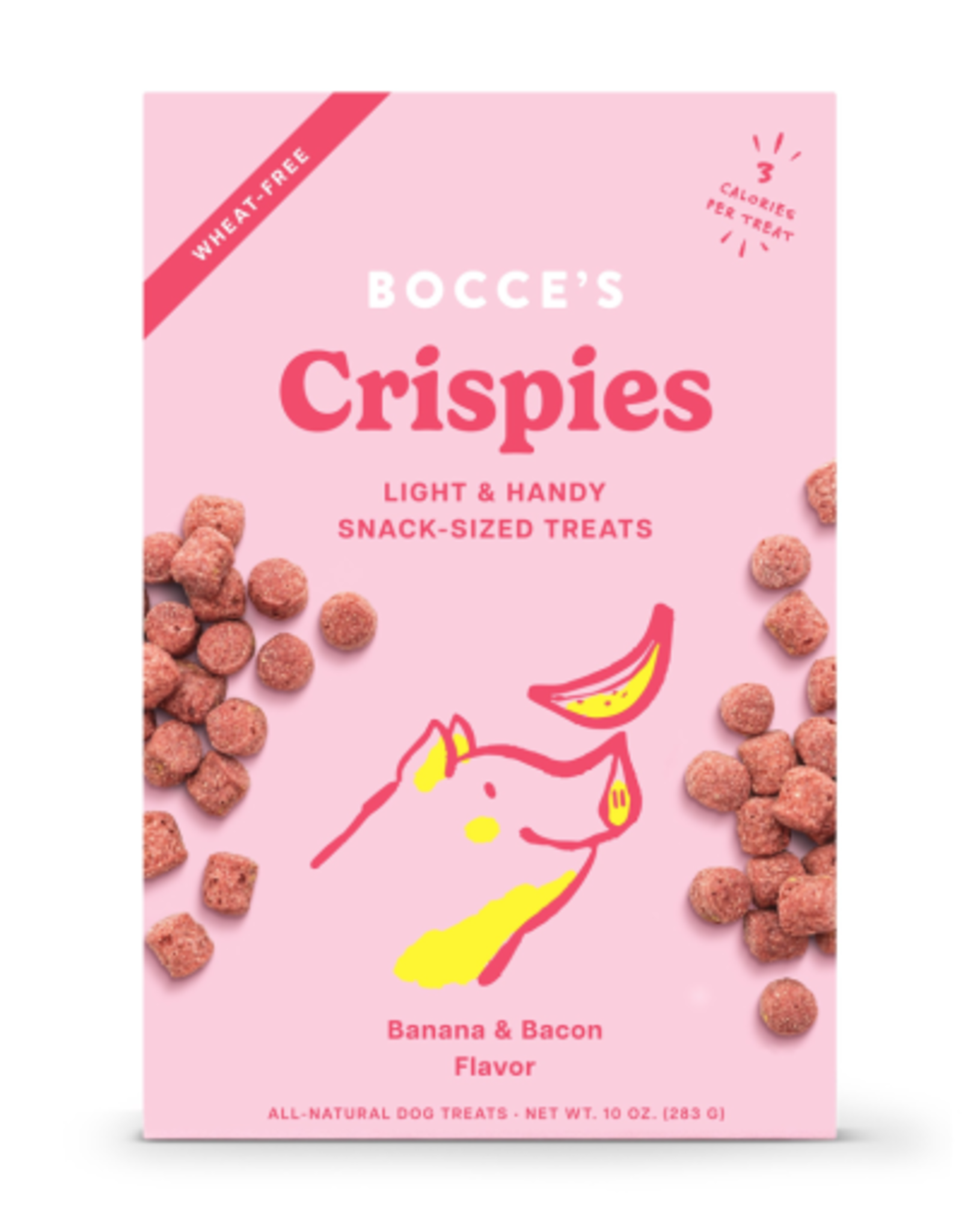 Bocce's Bakery Bocce's Bakery Dog Crispies BACON & BANANA 10 OZ