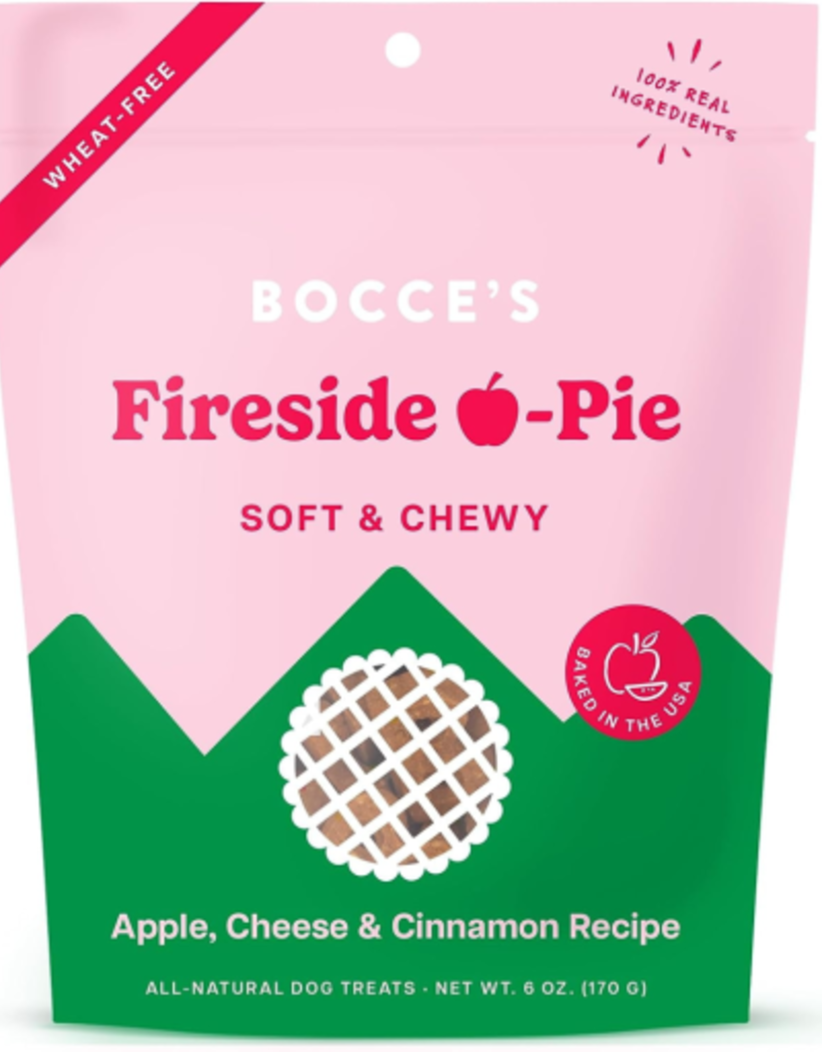 Bocce's Bakery Bocce's Bakery Dog Soft & Chewy FIRESIDE APPLE PIE 6 OZ