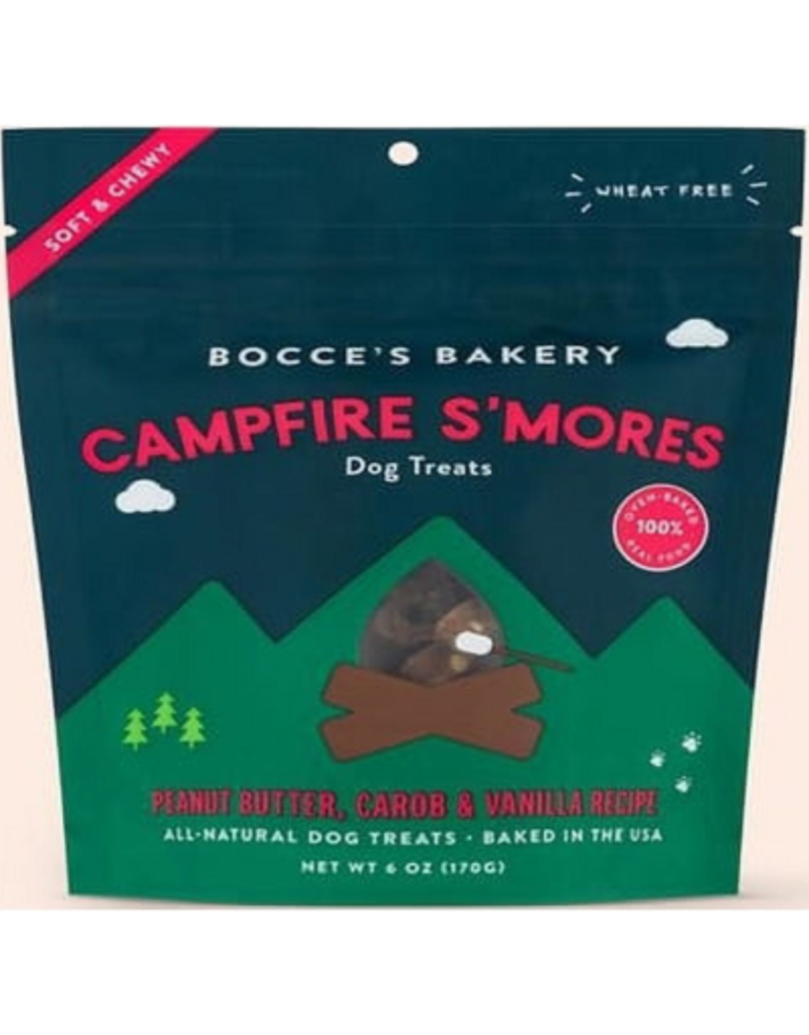 Bocce's Bakery Bocce's Bakery Dog Soft & Chewy CAMPFIRE SMORES 6 OZ