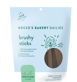 Bocce's Bakery Bocce's Bakery Dog Brushy Sticks MEDIUM 13 OZ