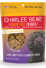 Charlee Bear Charlee Bear Crunch Grain-Free Turkey with Sweet Potato & Cranberry Dog Treats - 8 oz.