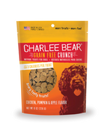 Charlee Bear Charlee Bear Crunch Grain-Free Chicken with Pumpkin & Apple Dog Treats - 8 oz.