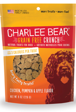 CHARLEE BEAR CHARLEE BEAR TREATS CRUNCH CHICKEN, PUMPKIN & APPLE 8OZ