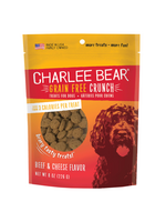 Charlee Bear Charlee Bear Crunch Grain-Free Beef & Cheese Crunch Dog Treats - 8 oz.