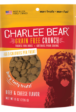 CHARLEE BEAR CHARLEE BEAR TREATS CRUNCH BEEF & CHEESE 8OZ