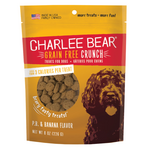 Charlee Bear Charlee Bear Crunch Grain-Free Peanut Butter & Banana Dog Treats - 8 oz.