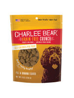 Charlee Bear Charlee Bear Crunch Grain-Free Peanut Butter & Banana Dog Treats - 8 oz.