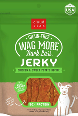 CLOUD STAR Cloud Star Wag More Bark Less Jerky CHICKEN & SWEET POTATO Dog Treats 10 OZ