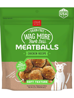 Cloud Star Cloud Star Wag More Bark Less Meatball Bites BBQ Chicken Dog Treats - 14 oz