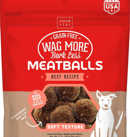 CLOUD STAR Cloud Star Wag More Bark Less Meatball Bites ITALIAN BEEF Dog Treats 14 OZ