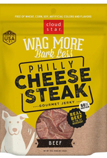 CLOUD STAR Cloud Star Wag More Bark Less Jerky PHILLY CHEESESTEAK BEEF Dog Treats 10 OZ