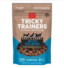 CLOUD STAR Cloud Star Tricky Trainers Salmon Soft & Chewy Dog Treats 5 oz
