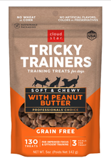 CLOUD STAR Cloud Star Tricky Trainers Peanut Butter Soft & Chewy Dog Treats 5 oz