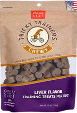 CLOUD STAR Cloud Star Tricky Trainers Liver Soft & Chewy Dog Treats 14 oz