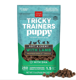 CLOUD STAR Cloud Star Tricky Trainers Puppy Lamb Soft & Chewy Dog Treats 5 oz