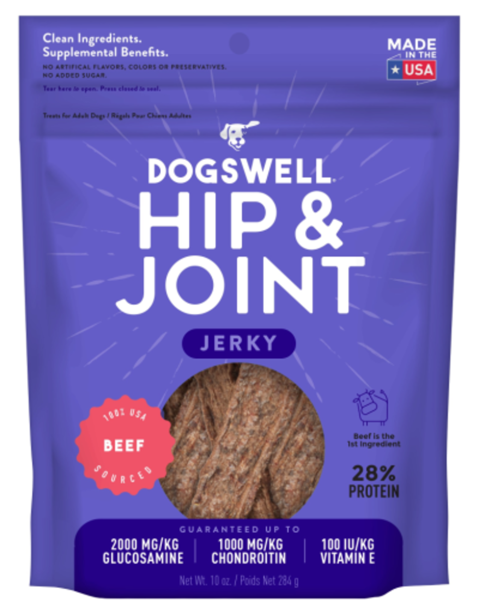 Dogswell Dogswell Hip & Joint Beef Jerky 12 oz