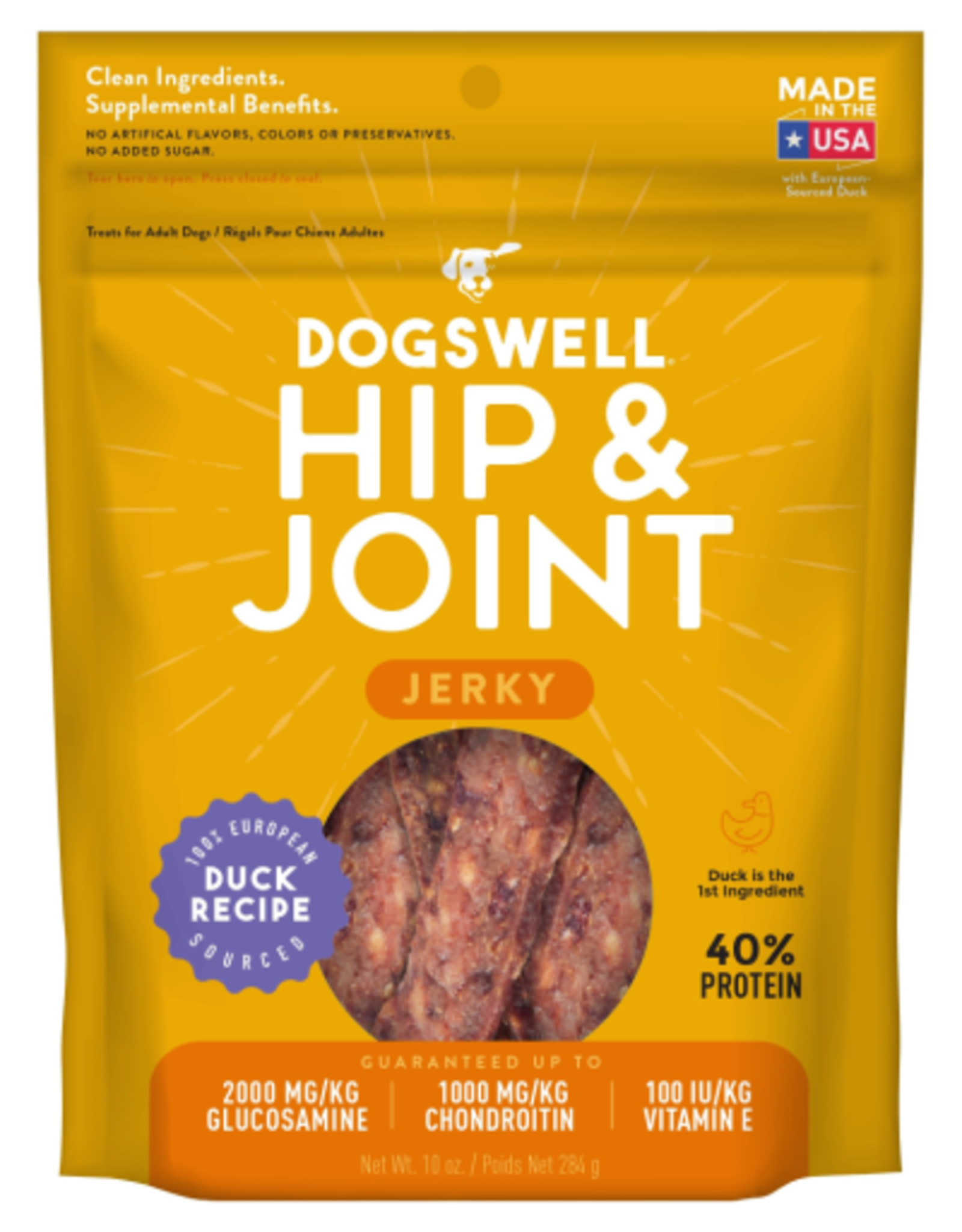 Dogswell Dogswell Hip & Joint Duck Jerky 10 oz
