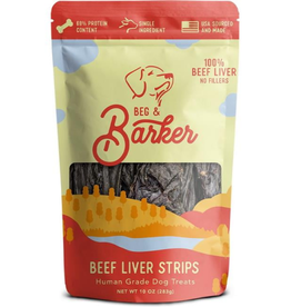 Beg & Barker BEG & BARKER BEEF LIVER STRIPS 10OZ