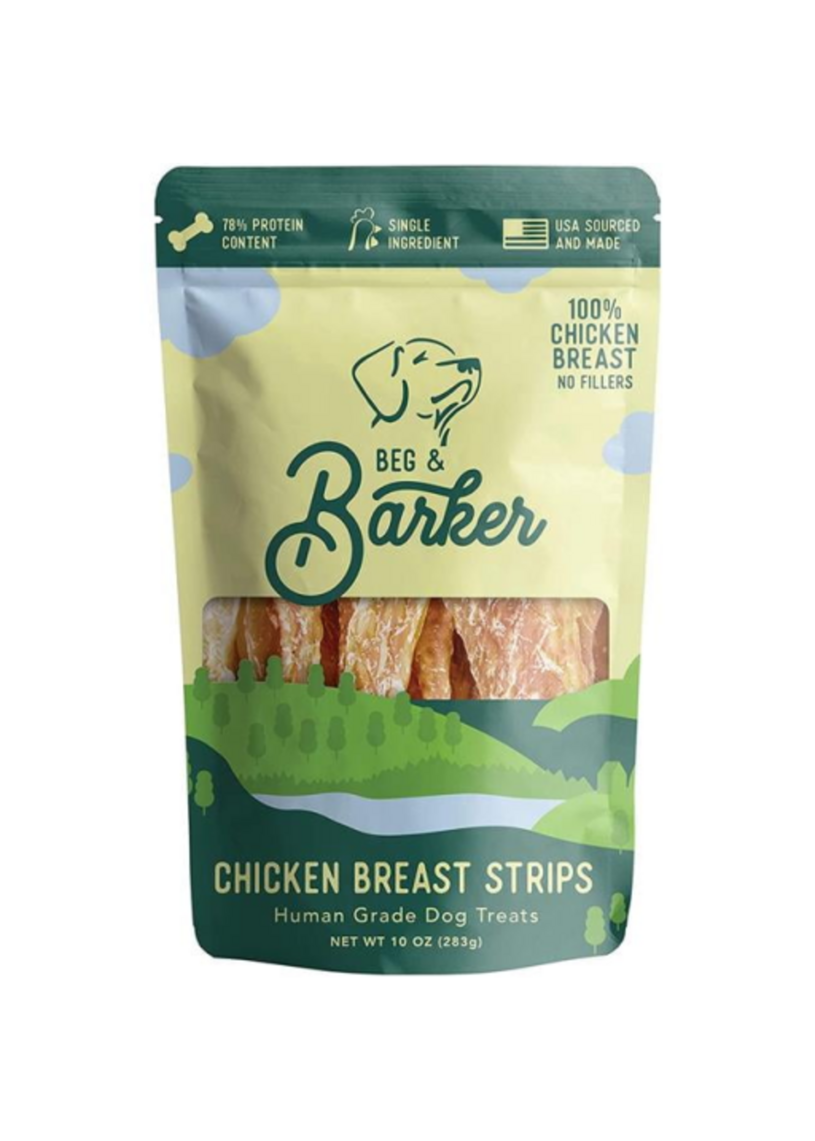 Beg & Barker Beg & Barker Chicken Breast Dog Strips - 10 oz