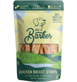 Beg & Barker BEG & BARKER CHICKEN BREAST STRIPS 10OZ
