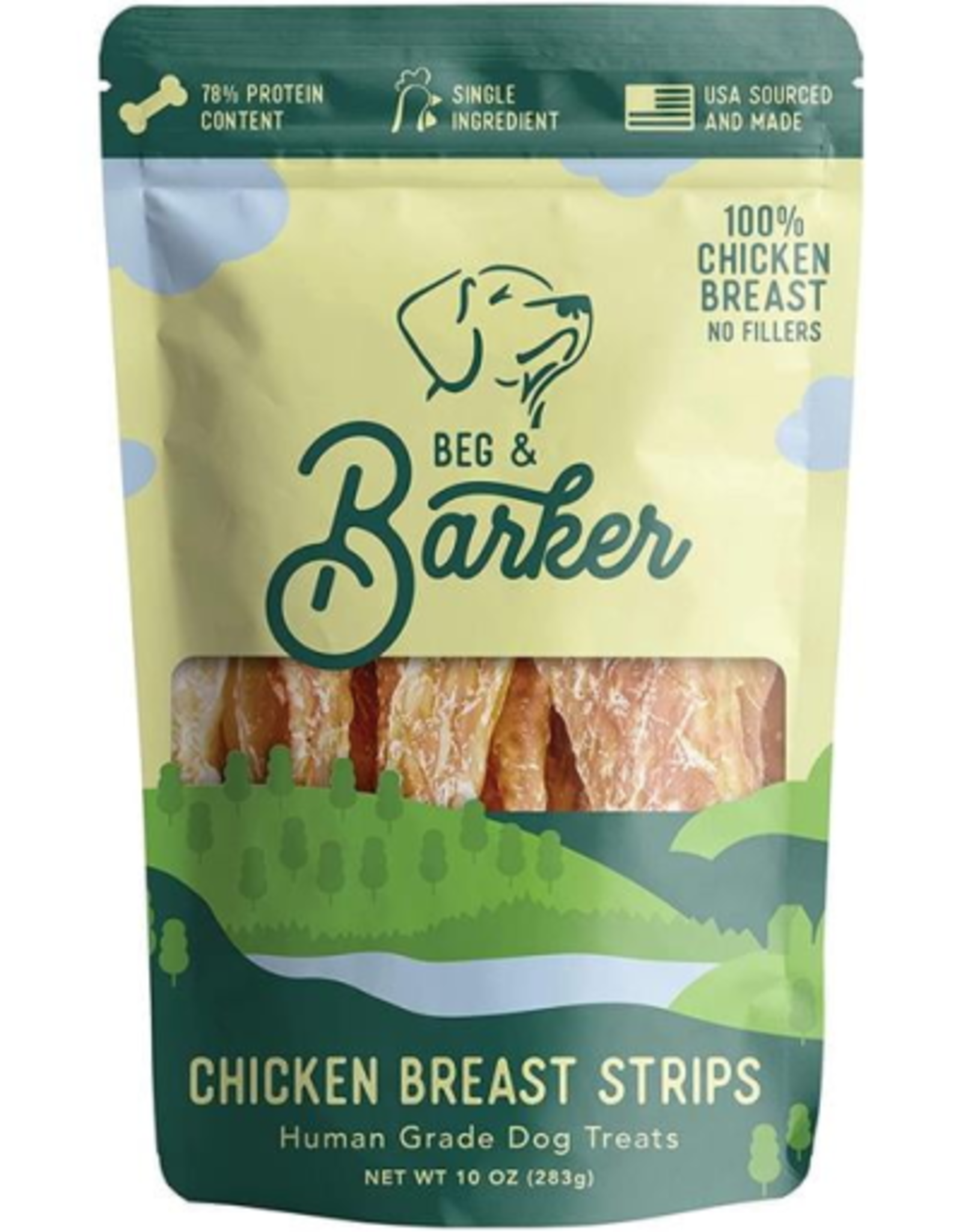 Beg & Barker Beg & Barker Chicken Breast Dog Strips - 10 oz