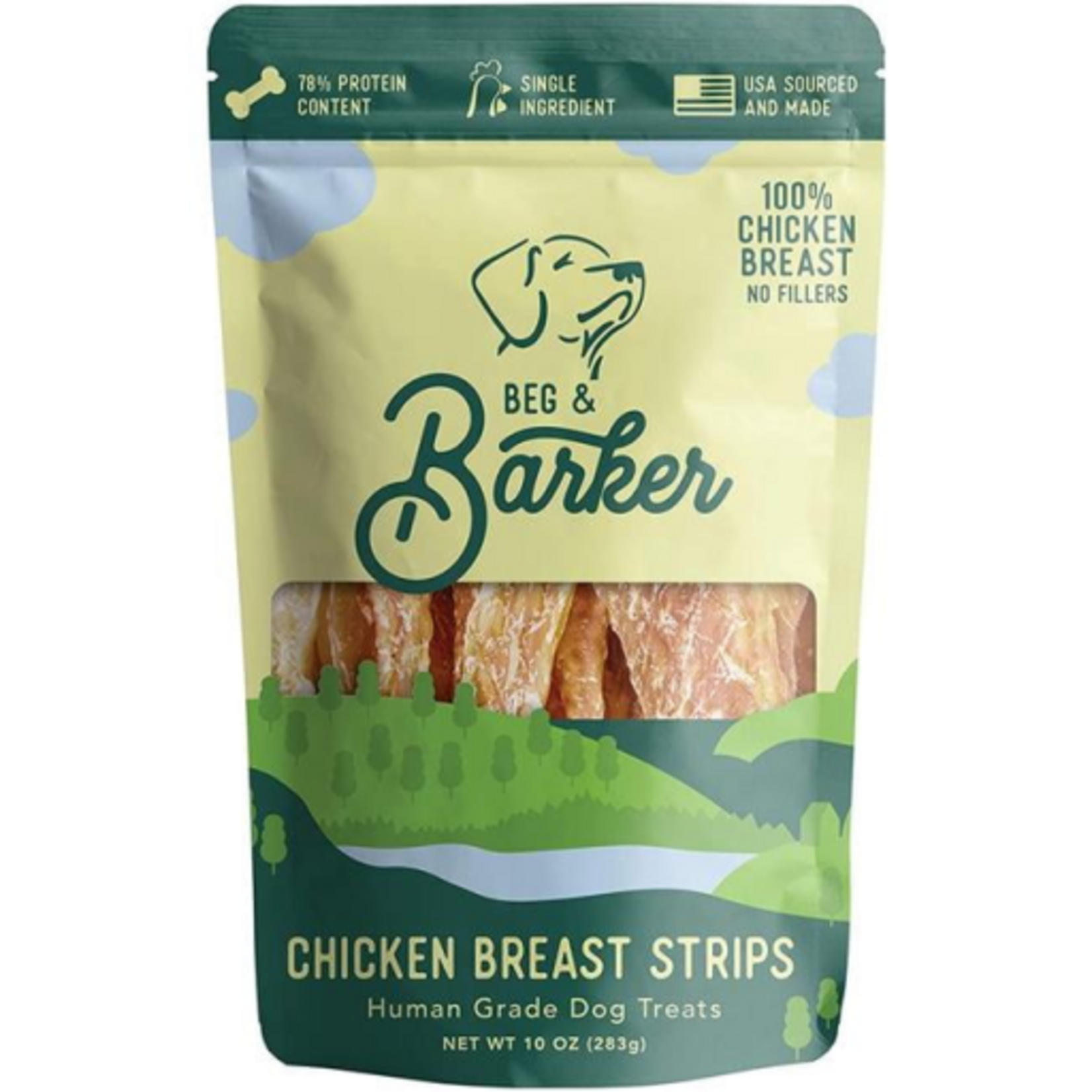 Beg & Barker Beg & Barker Chicken Breast Strips Dog Treats - 10 oz