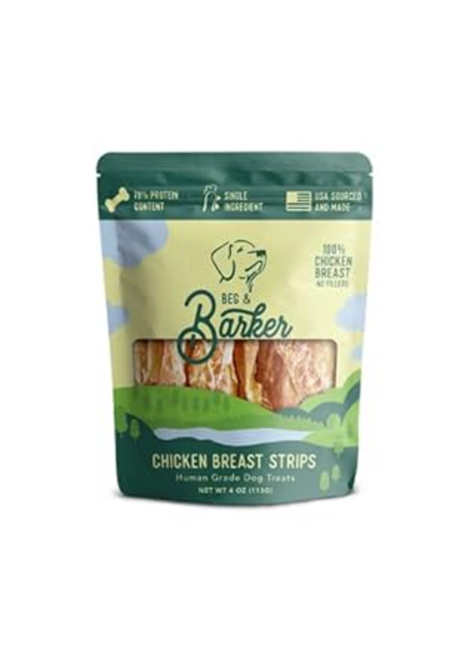 Beg & Barker Beg & Barker Chicken Breast Dog Strips - 4 oz