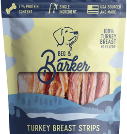 Beg & Barker BEG & BARKER TURKEY BREAST STRIPS 4OZ