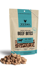 VITAL ESSENTIALS Vital Essentials Freeze Dried BEEF BITES Dog Treats 6.2 oz