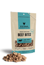 VITAL ESSENTIALS Vital Essentials Freeze Dried BEEF BITES Dog Treats 2.5 oz