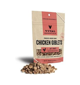 Vital Essentials Vital Essentials Freeze-Dried Chicken Giblets Cat Treats - 1 oz