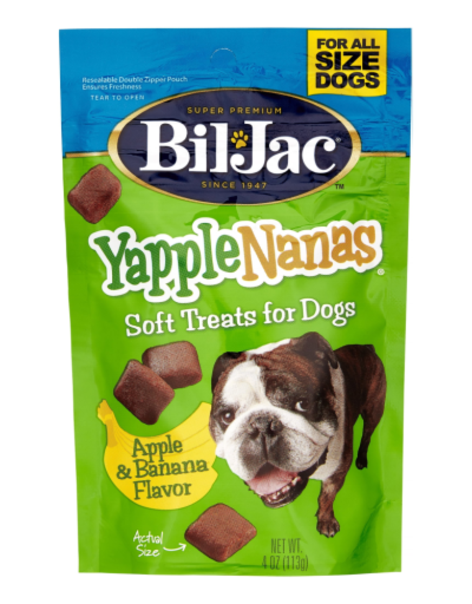 Bil-Jac Bil-Jac Yapple-Nanas Dog Treats 4 oz