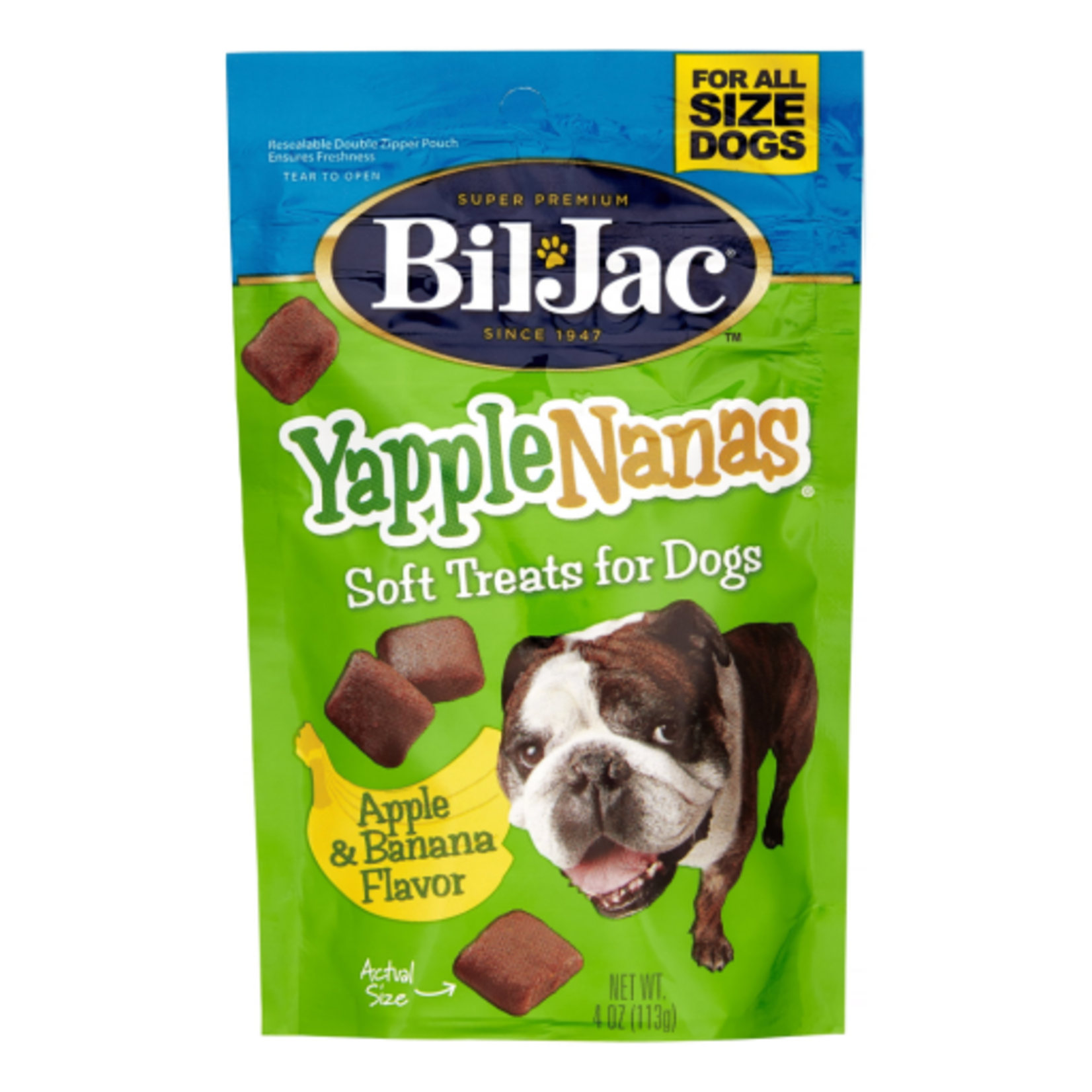 Bil-Jac Bil-Jac Yapple-Nanas Dog Treats - 4 oz