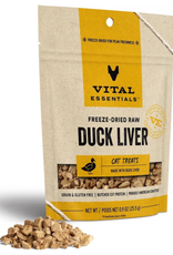 VITAL ESSENTIALS VITAL ESSENTIALS VITAL CAT DUCK LIVER .9OZ